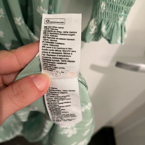 & OTHER STORIES Pleated Smock Midi Dress size 6 NWT - Picture 15 of 15